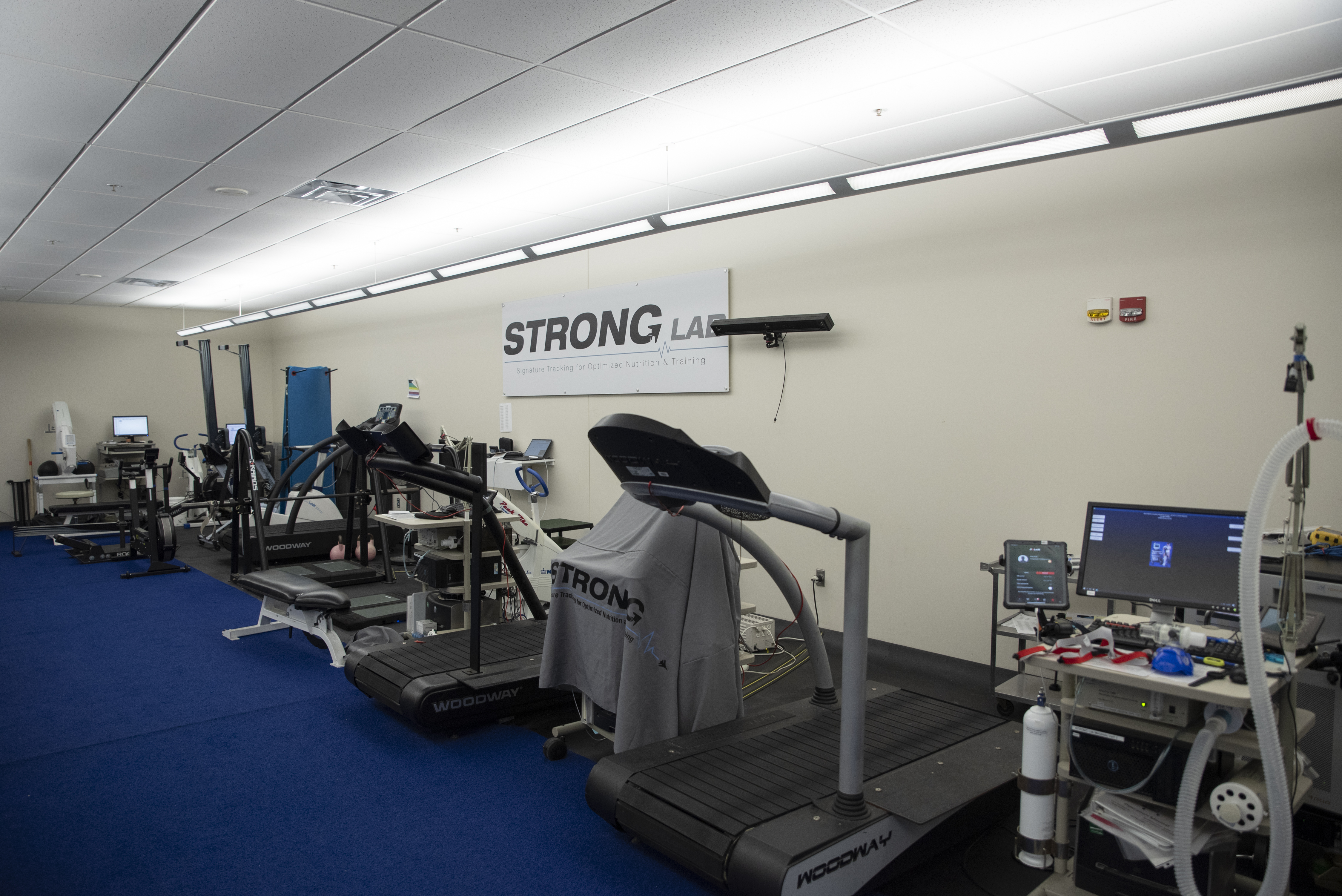 test equipment in STRONG Lab facilities