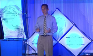 Man giving a presentation as a link to a video talking about how Good Engineers Save Lives 